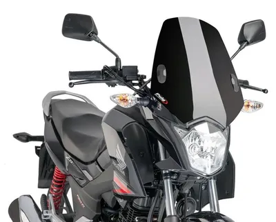 Produktbild von PUIG 7726N New Generation Sport passend fuer HONDA CB125F Schwarz