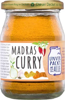 Immagine prodotto di Curry Madras 150g