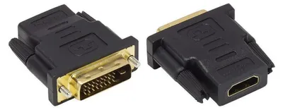 Produktbild von Good Connections Adapter HDMI 19pol Buchse an DVI Stecker - vergoldet