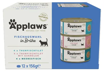 Obrázok produktu pre Applaws Cat Fisch Selection 12x156g Multipack