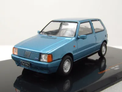 Produktbild von ixo models CLC524 Fiat Uno 1983 blau metallic 1:43