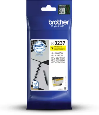 Image de BROTHER INK LC-3237Y - yellow 1500stran - pro MFC-J5945DW, MFC-J6945DW, MFC-J6947DW
