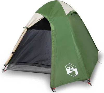 Produktbild von vidaXL Kuppel-Campingzelt 2 Personen Grün Wasserdicht