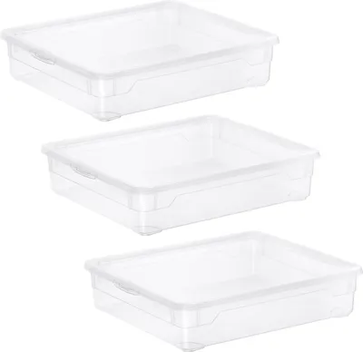 Produktbild von Set Box Shirt 9 l CLEAR, Set-Größe:3er Set