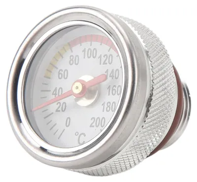 Produktbild von Inovra – Öltemperaturanzeige: Präzise Messung – Temperaturanzeige für Motorräder – Robuste Konstruktion – Temperaturbereich 0-200 °C – Verbessertes Fahrerlebnis