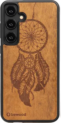 Image de Bewood Housse en bois pour Samsung Galaxy S25 Plus DREAMCATCHER IMBUIA
