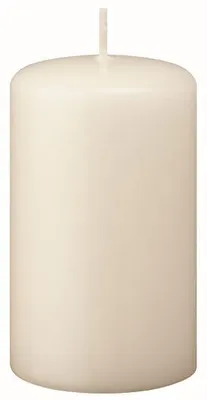 Produktbild von Flachkopf-Stumpenkerzen Elfenbein 100 x Ø 60 mm, 4 Stück