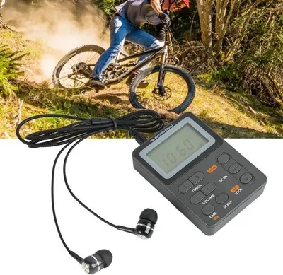 Produktbild von AM/FM-tragbares Radio – Sperrbildschirm für persönlichen tragbaren digitalen Musikplayer