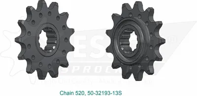 Zdjęcie produktu dla Esjot Koło łańcuchowe 520 13z Racing