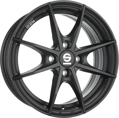 Produktbild von Alufelge Sparco Sparco Trofeo 4 6.5X16 4X100 Et 37 Matt Black