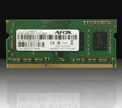 Obrázok produktu pre Afox So-Dimm Ddr3 8Gb 1866Mhz