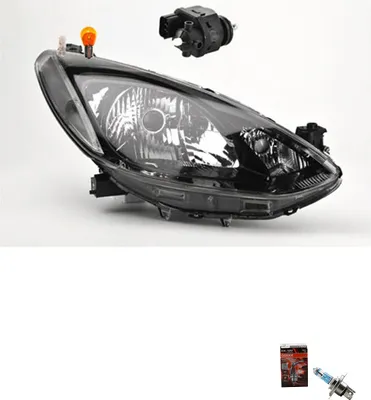 Immagine prodotto di Fari + lampadine Osram Night Breaker Laser compatibili con Mazda 2 DE dal 10/2007, lato destro, con i codici: 33130SJKJ01, DF71510K0C, DF71510K0D, DF71510K0E, DF71510K0F, DF71510