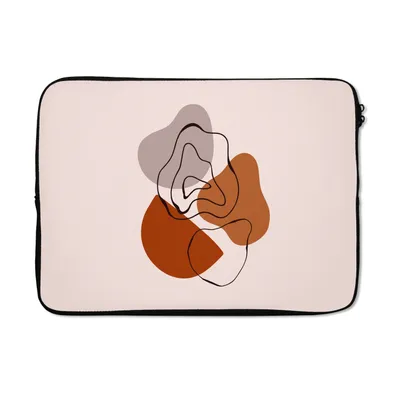 Produktbild von MuchoWow® Laptop Hülle 13 Zoll Flecken - Abstrakt - Design Laptoptasche - Laptophülle - Sleeve - Rundumschutz