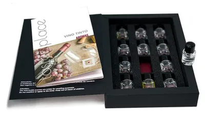 Aromaset Rotwein – 12 Aromastoffe für Weinproben