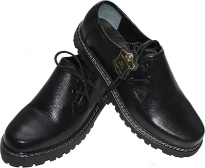 Produktbild von Haferlschuhe Trachtenschuhe aus Glattleder Original-Handmachart, Schuhgröße:44, Farbe:Schwarz