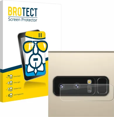Produktbild von BROTECT Schutzglas für Samsung Galaxy Note 8 (NUR Kameraschutz) Schutzfolie Panzer Folie Glas Display Schutz klar