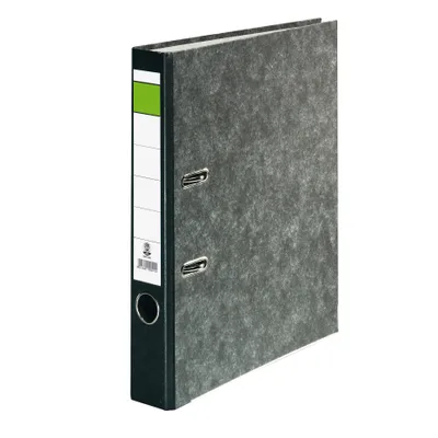 Produktbild von NEUTRAL 80021975F Ordner Wolkenmarmor - A4, 50 mm, schwarz