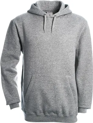 Produktbild von B&C WU620 | Hooded Sweat - Farbe: Heather Grey - Größe: S