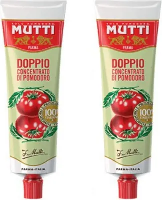 Produktbild von Mutti Tomatenpaste, doppelt konzentriert, 200 g, 2 Stück