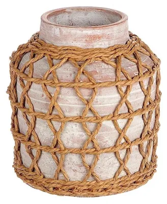 Obrázok produktu pre Prírodná váza Hbx Robano, ø 10,5 x v 21 cm, štýl boho