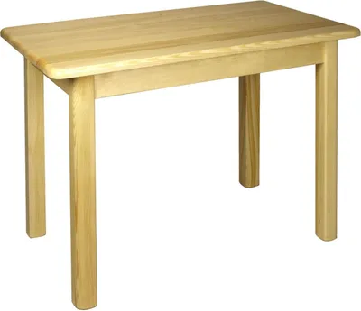 Produktbild von Esstisch Küchentisch Tisch Massiv Kiefer Speisetisch in versch. Größen (60x70, Lackiert Kiefer)