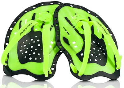 Produktbild von Aquaspeed SWIM PADDLE Schwimmpaddel grün