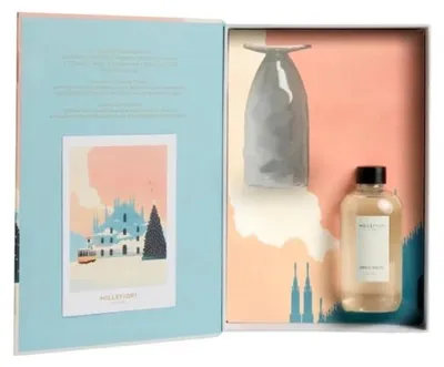 Zdjęcie produktu dla Zestaw Prezentowy Christmas Dyfuzor AIR DESIGN i uzupełniacz do pałeczek 250ml ORO E SPEZIE Millefiori Milano