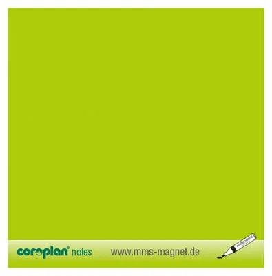 Produktbild von COROPLAN notes magnetische Haftnotizen