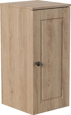 Produktbild von Bad-Hängeschrank Eiche hell Nb. COLOMA-02 im Landhausstil, B/H/T: ca. 35,2/75/36,8 cm