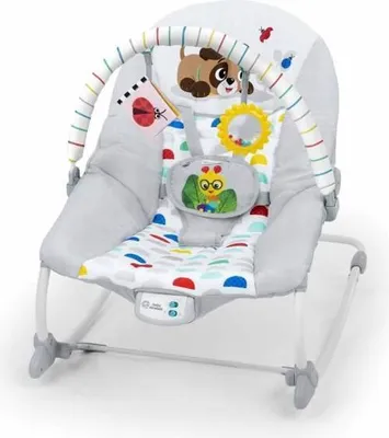 Produktbild von Babywippe, Elektrische Babyschaukel 3-in-1, Baby Einstein Dean, Melodien & Vibrationen, 3 Positionen, Abnehmbarer Spielbogen, 0-18 kg