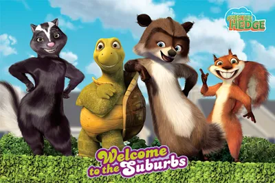 Produktbild von Over the Hedge  all Characters 91,5 x 61 cm