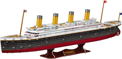 Image de Maquette 3D en carton mousse - Titanic