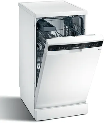 Produktbild von Siemens iQ300 SR23HW64KE, Freistehend, Single (45 cm breit), Weiß, 1,75 m, 1,65 m, 2,05 m