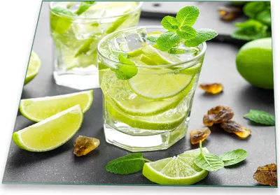 Produktbild von Herdabdeckplatte Abdeckung Glaskeramikfeld Abdeckplatte 1-Teilig 60x52 Lemon Grün Glas