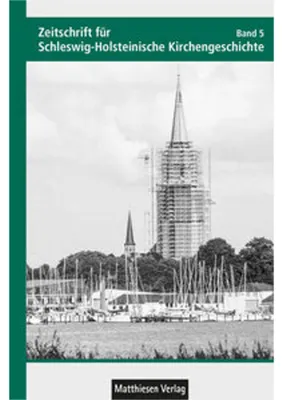 Obrázek produktu pro Zeitschrift für Schleswig-Holsteinische Kirchengeschichte