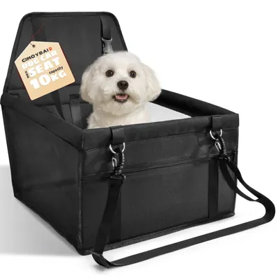 Image de Siège pour chien respirant pour voiture - Lavable et pliable