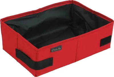 Obrázek produktu pro Skládací cestovní záchodek pro kočky 30 x 40 cm G15, červená