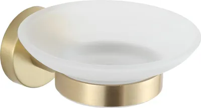 Zdjęcie produktu dla Mexen Remo mydelniczka, złota szczotkowana - 7050739-55