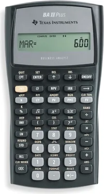 Obrázok produktu pre TI BAII PLUS - Finanz-Taschenrechner - 10 Stellen