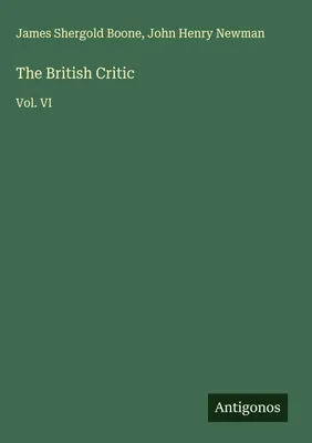 Produktbild von The British Critic
