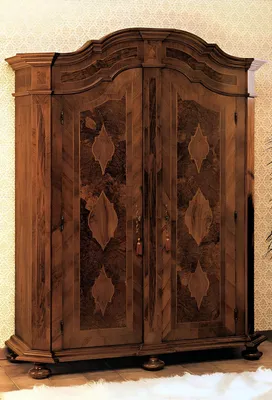 Produktbild von Kleiderschrank Schlafzimmer Schrank Wohnzimmer Massiv Holz  Vaccari cav giovanni