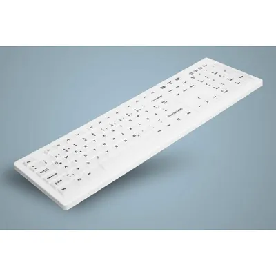 Produktbild von Active Key MedicalKey AK-C8100 Sanitizable - Tastatur - USB - Deutsch - weiß