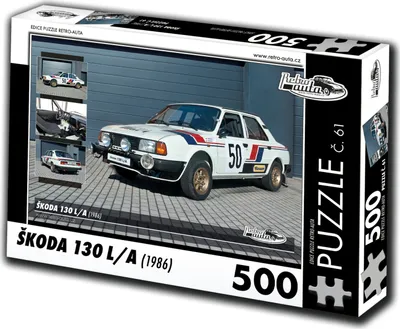 Immagine prodotto di Puzzle n. 61 - ŠKODA 130 LA (1986) 500 pezzi