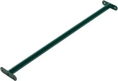 Obrázek produktu pro Kovová tyč pro zahradní hřiště 125 cm – zelená, hrazda, gymnastická tyč, tyč na gymnastiku