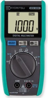 Image de Multimètre numérique TRMS 1 000 V CA/CC, 200 A CA