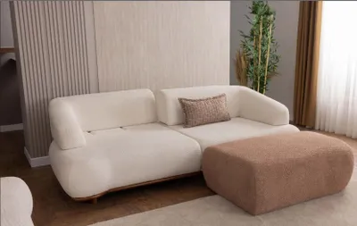 Produktbild von Stilvolles Sofa und Hocker Set für maximalen Komfort