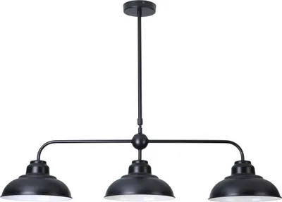 Zdjęcie produktu dla Lampa wisząca E27 3x60W kolor czarny matowy 5309 Dragan Rabalux