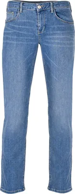 Produktbild von GIN TONIC Damen Slim Fit Jeans, Light Blue Wash, Größe:30/34, Farbe:Light Blue Wash