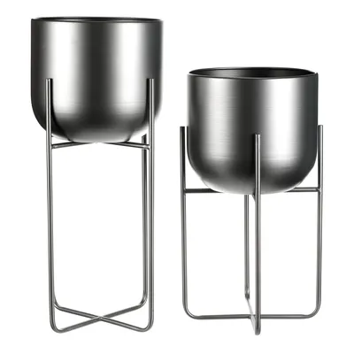 Immagine prodotto di Autronic Set di 2 portafiori in metallo FA5005