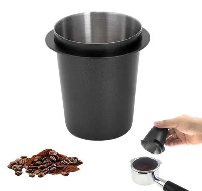 Productafbeelding van Doseringbeker voor espressomachine - Precisieaccessoire voor espresso - 58 mm - Zwart